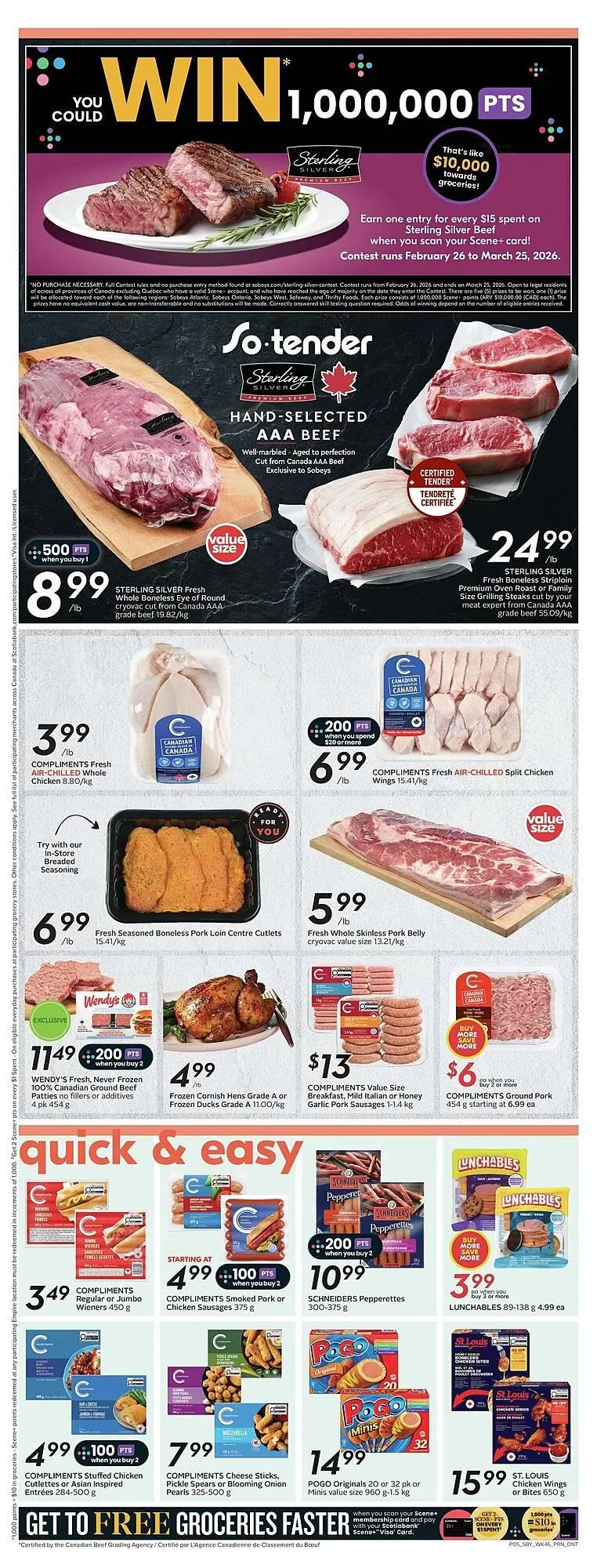 Sobeys flyer from March 12 to April 2 2026 - flyer page 8