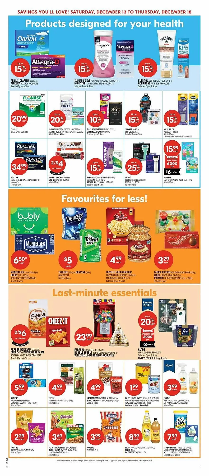 Shoppers Drug Mart flyer from December 11 to December 25 2025 - flyer page 17