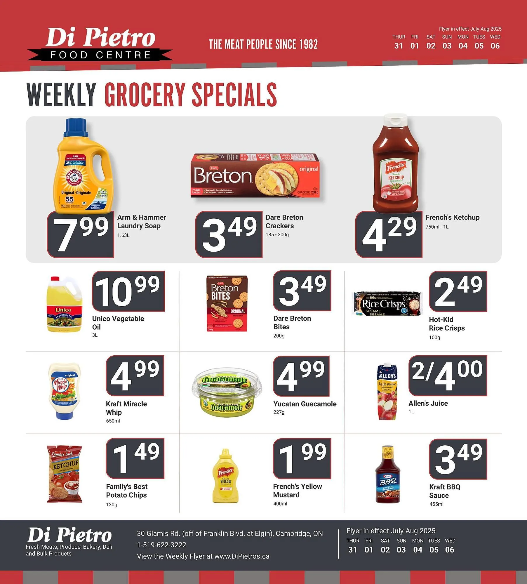 Di Pietro flyer from July 31 to August 6 2025 - flyer page 8