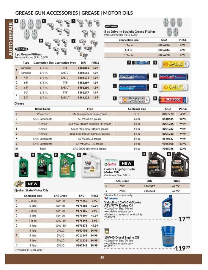 Auto Repair Catalogue from April 23 to April 22 2025 - flyer page 20