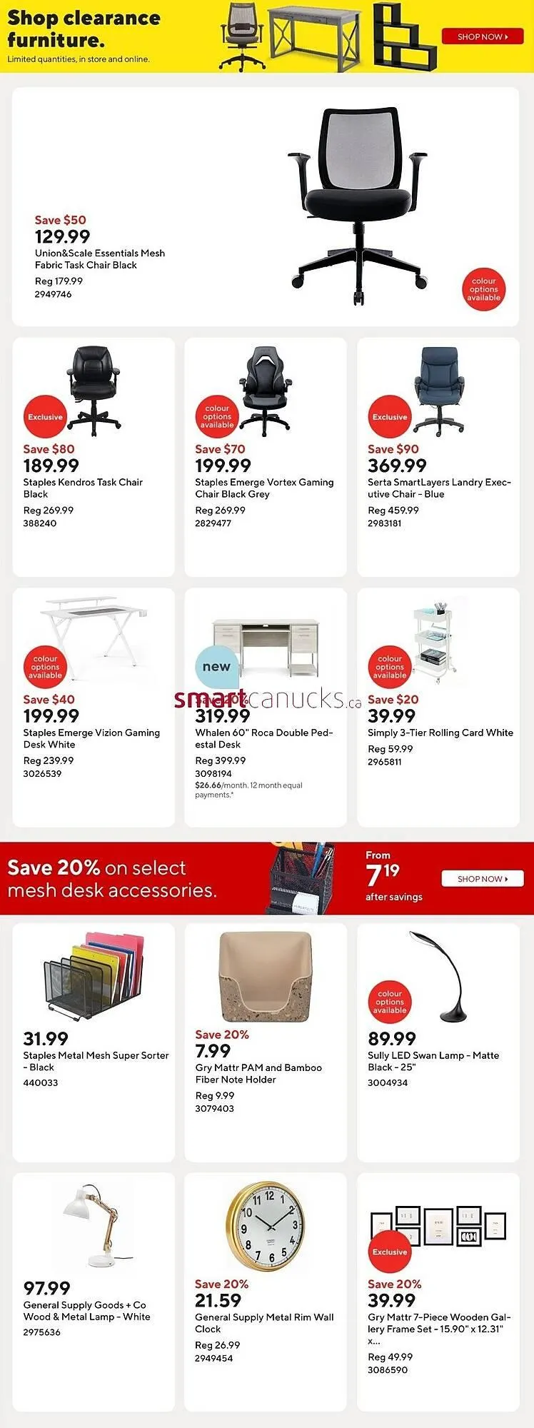 Staples flyer from March 14 to March 20 2025 - flyer page 15