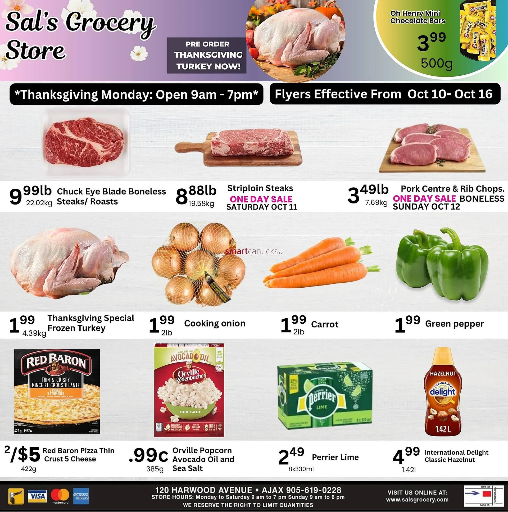 Sal's Grocery flyer from October 10 to October 16 2025 - flyer page 1