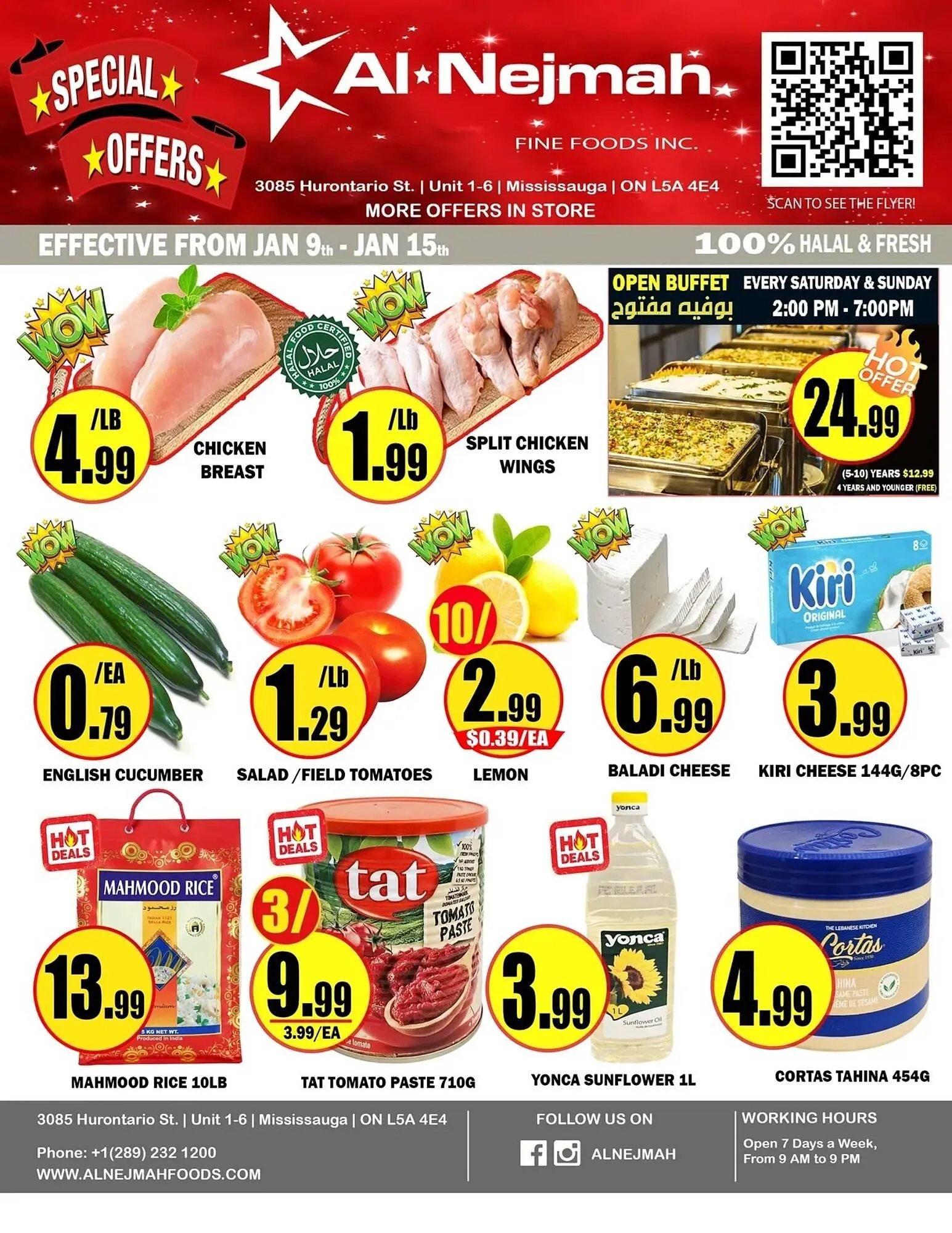 Alnejmah flyer from January 9 to January 15 2026 - flyer page 1