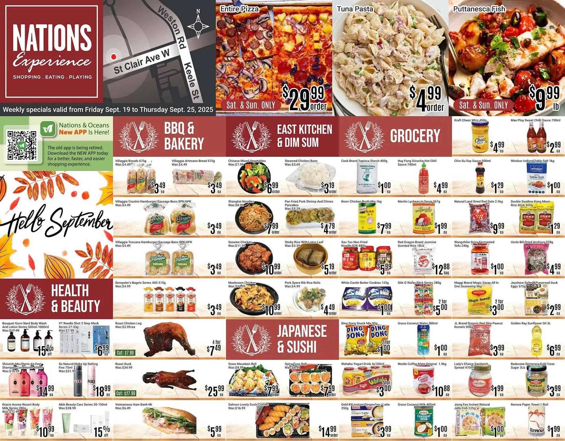 Nations Fresh Foods flyer from September 19 to September 26 2025 - flyer page 1