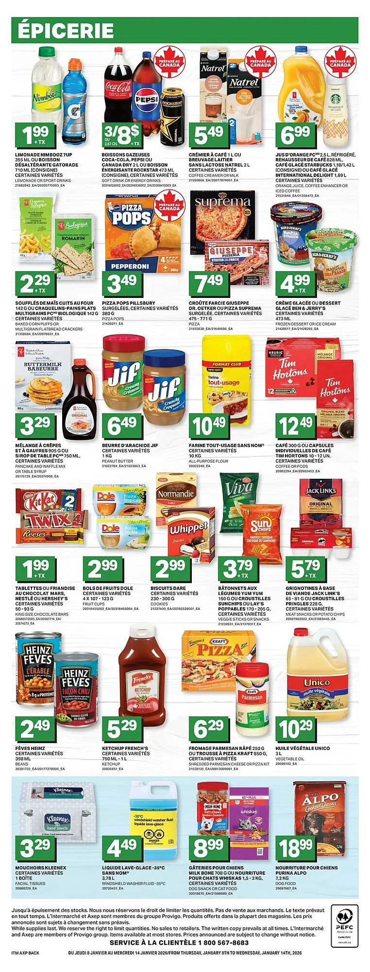 Axep flyer from January 8 to January 14 2026 - flyer page 4