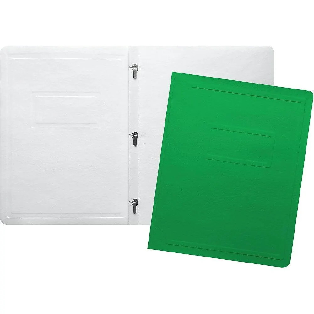 Staples Report Cover - Letter Size - Green