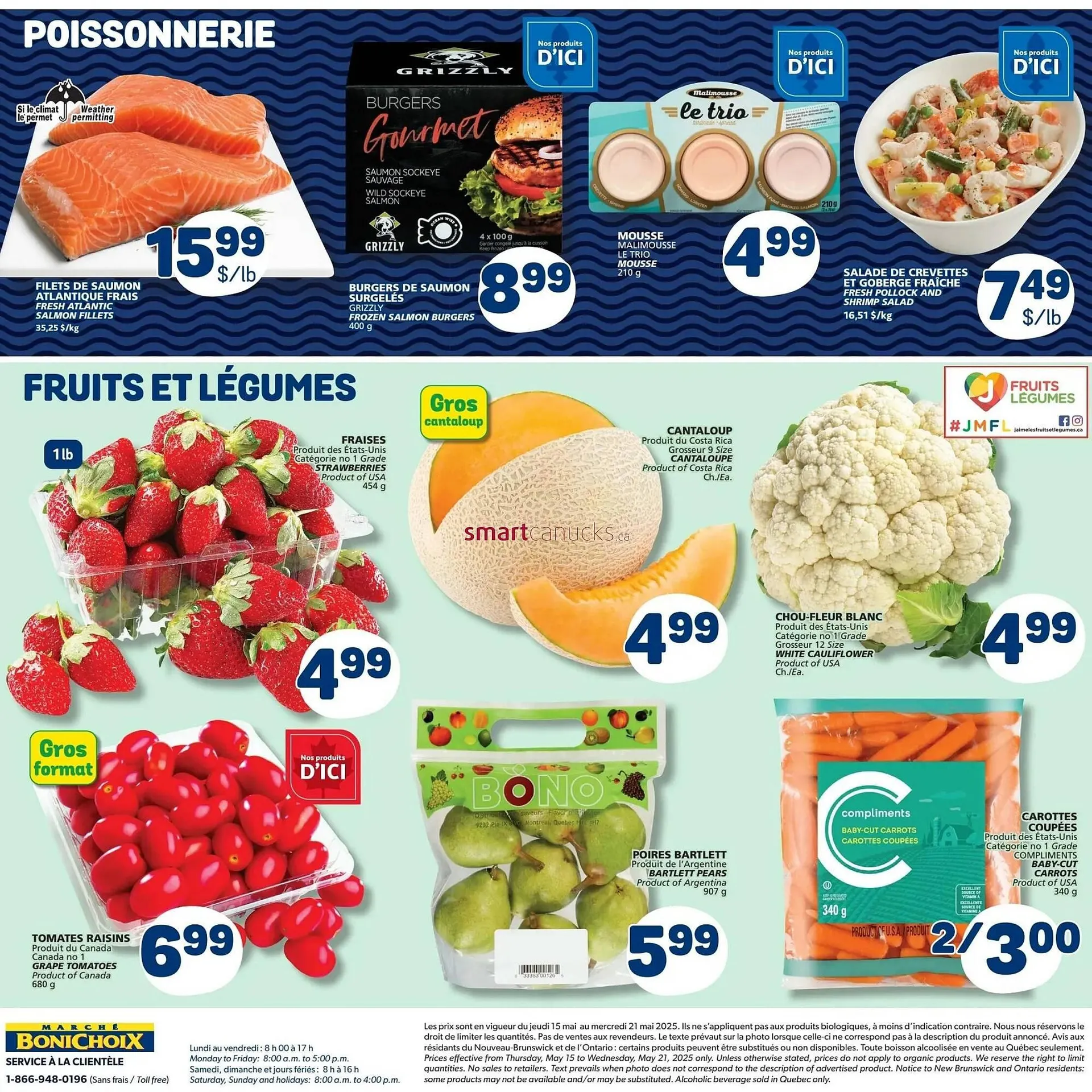 Marché Bonichoix flyer from May 15 to May 21 2025 - flyer page 4