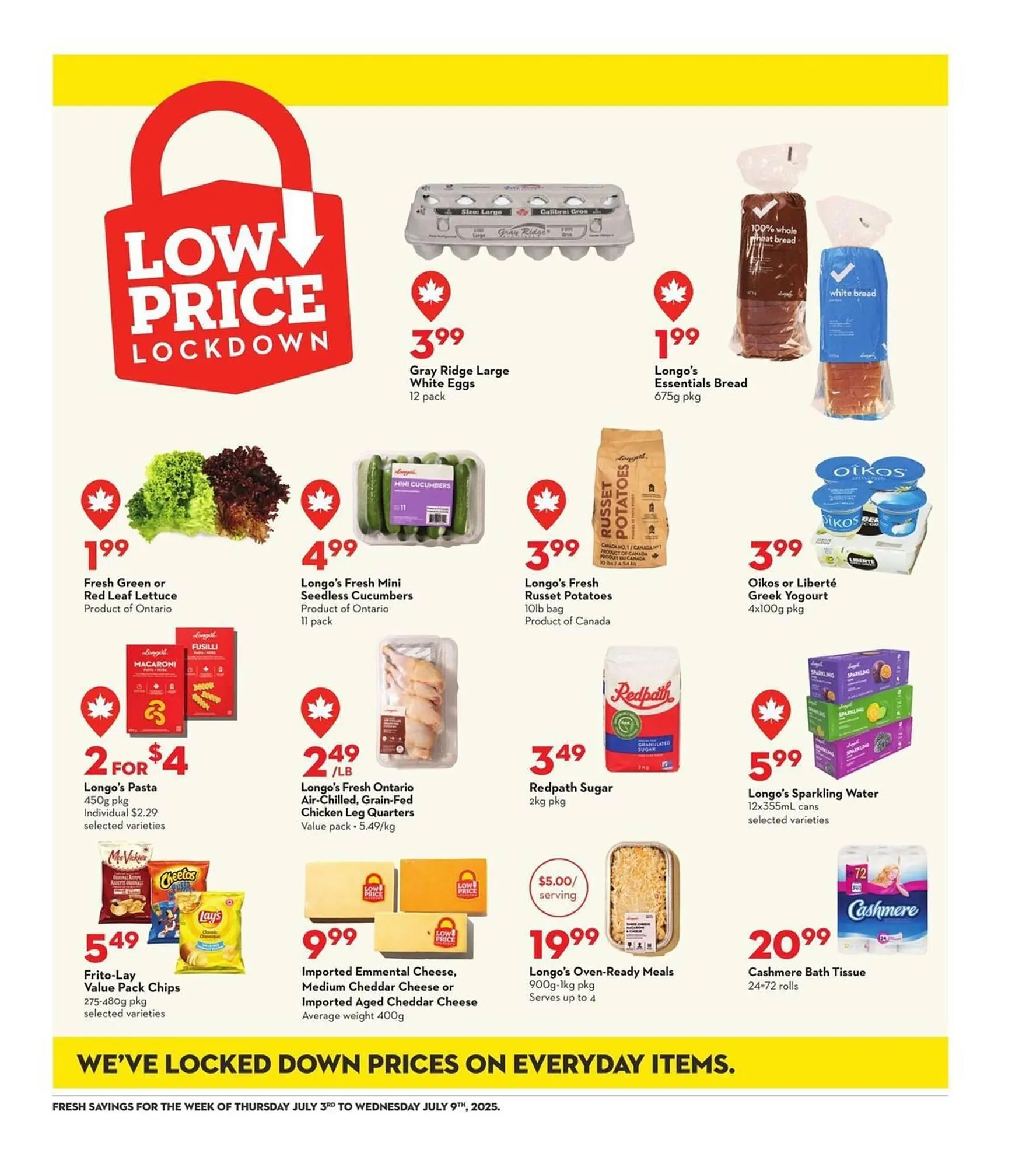 Longo's flyer from July 3 to July 9 2025 - flyer page 16