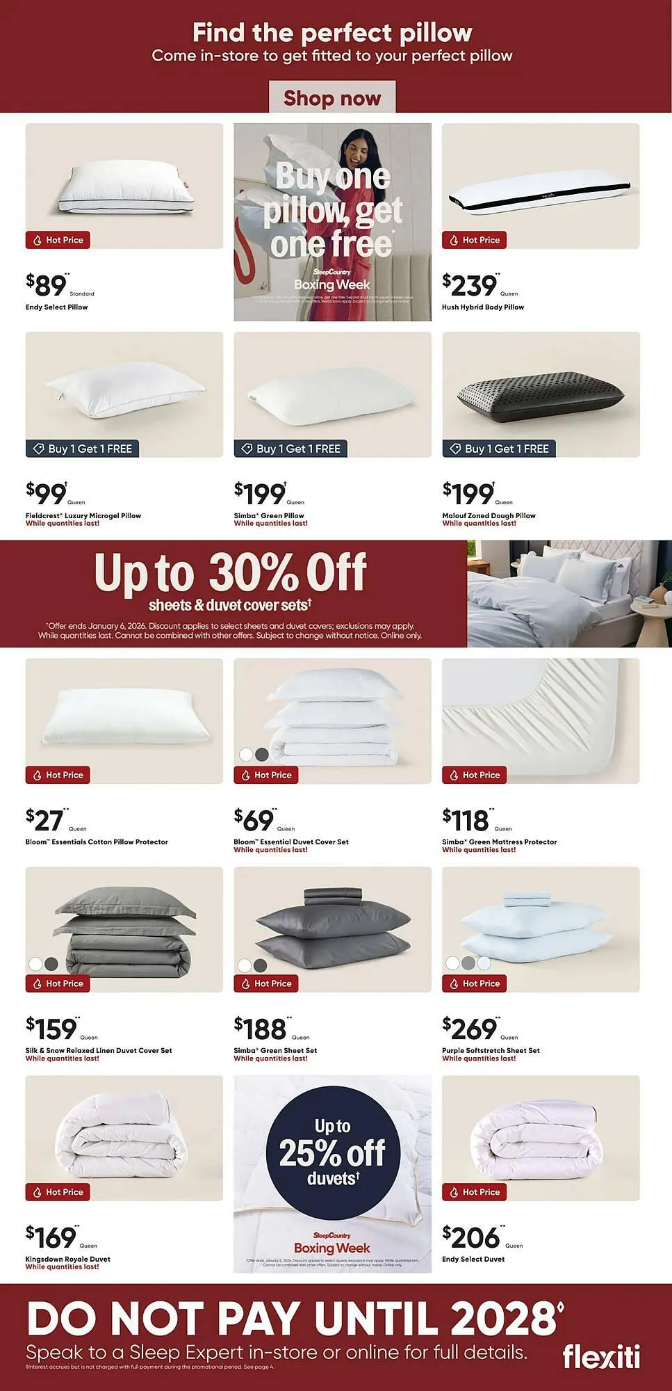 Sleep Country flyer from December 11 to December 17 2025 - flyer page 3