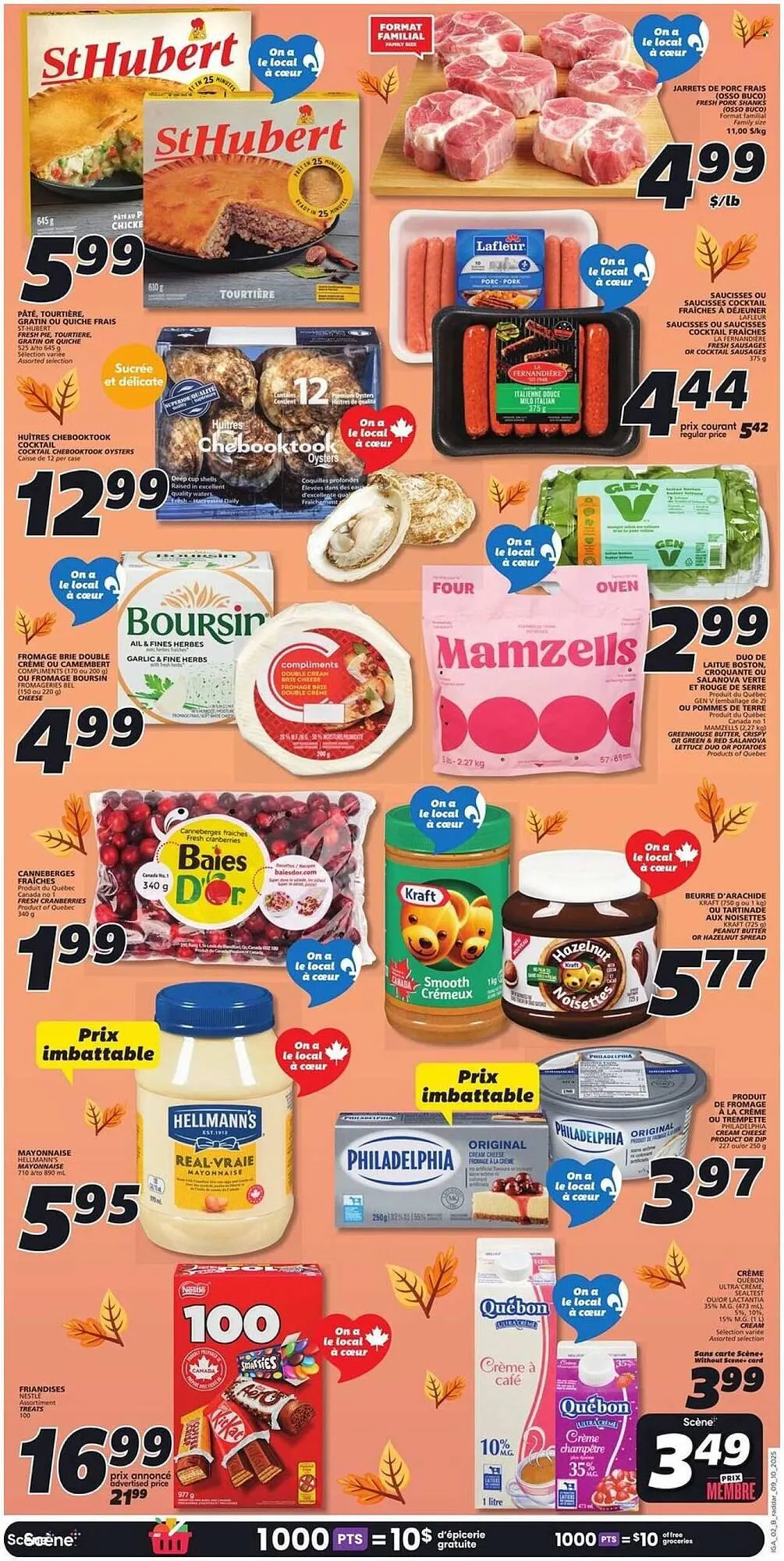 IGA flyer from October 9 to October 15 2025 - flyer page 2