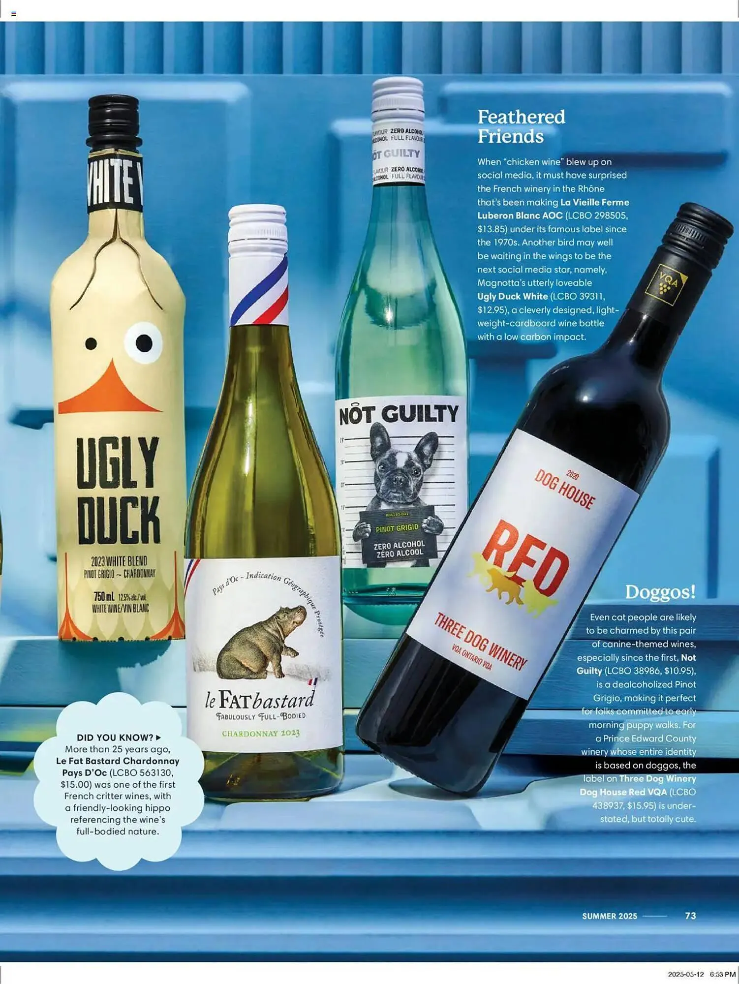 LCBO flyer from July 1 to September 1 2025 - flyer page 75