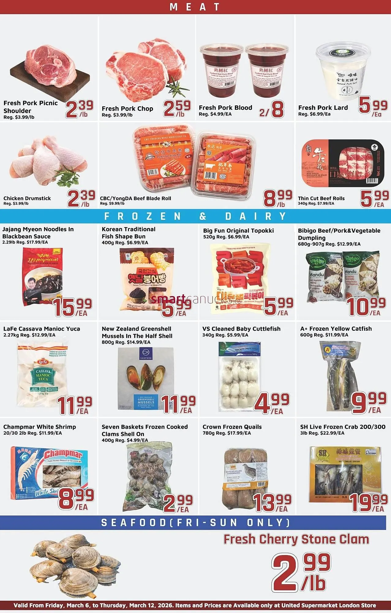 United Supermarket flyer from March 6 to March 12 2026 - flyer page 2