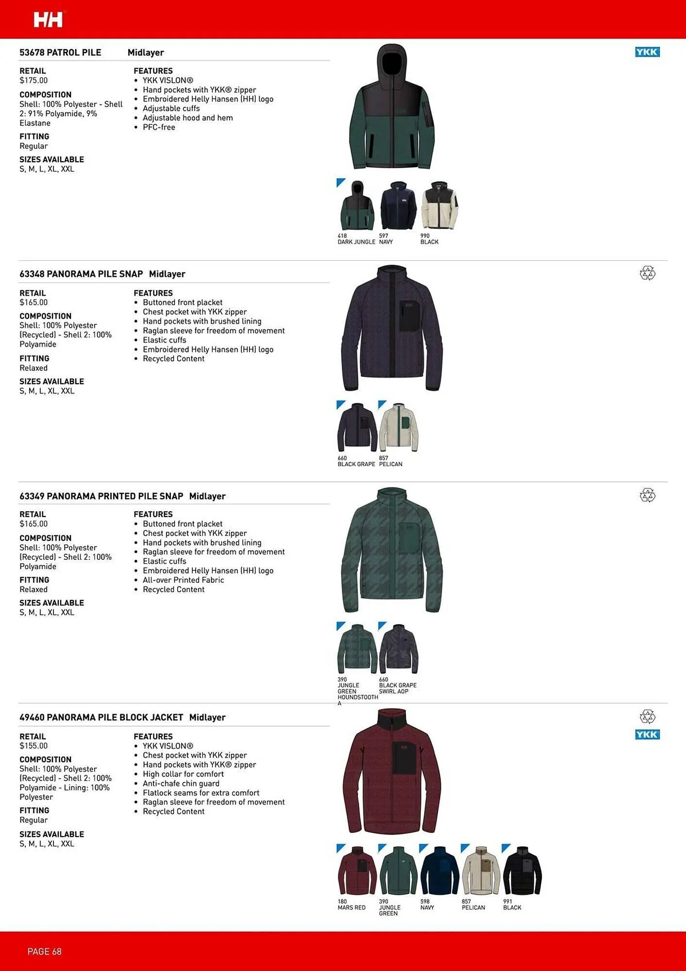 Helly Hansen flyer from September 11 to February 28 2026 - flyer page 68