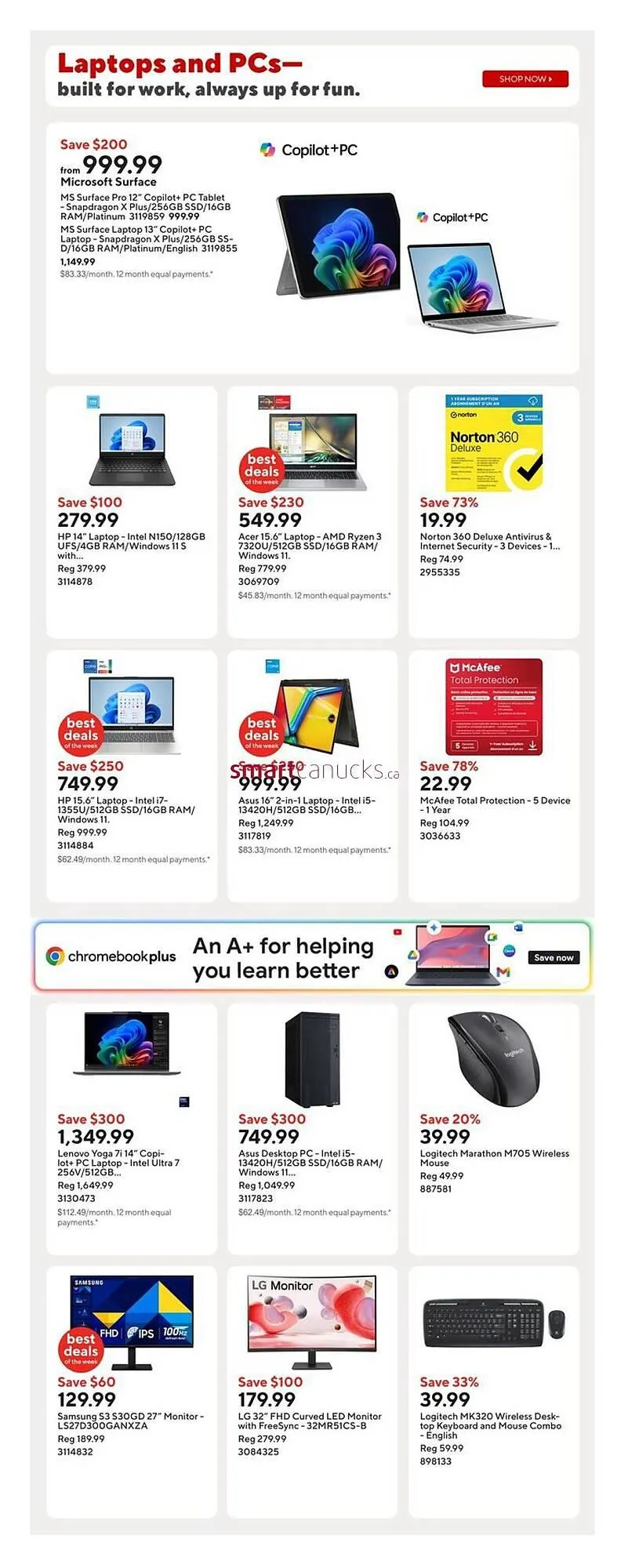 Staples flyer from October 3 to October 9 2025 - flyer page 6