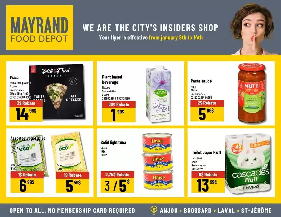 Mayrand flyer from January 8 to January 15 2025 - flyer page 4