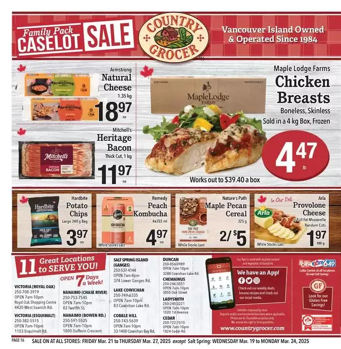 Current bargains and offers from March 21 to March 27 2025 - flyer page 16