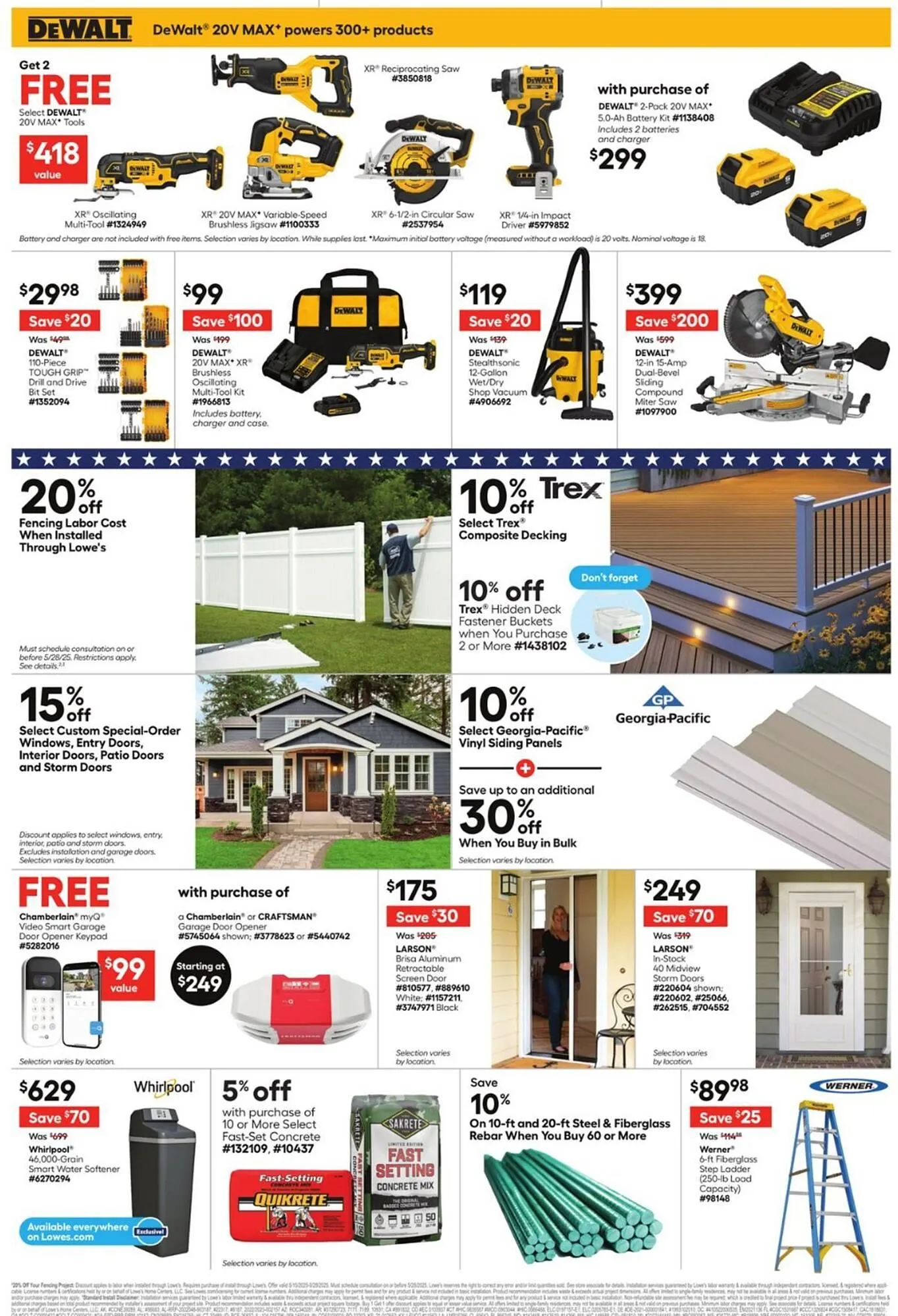 Lowe's flyer from May 15 to May 28 2025 - flyer page 6