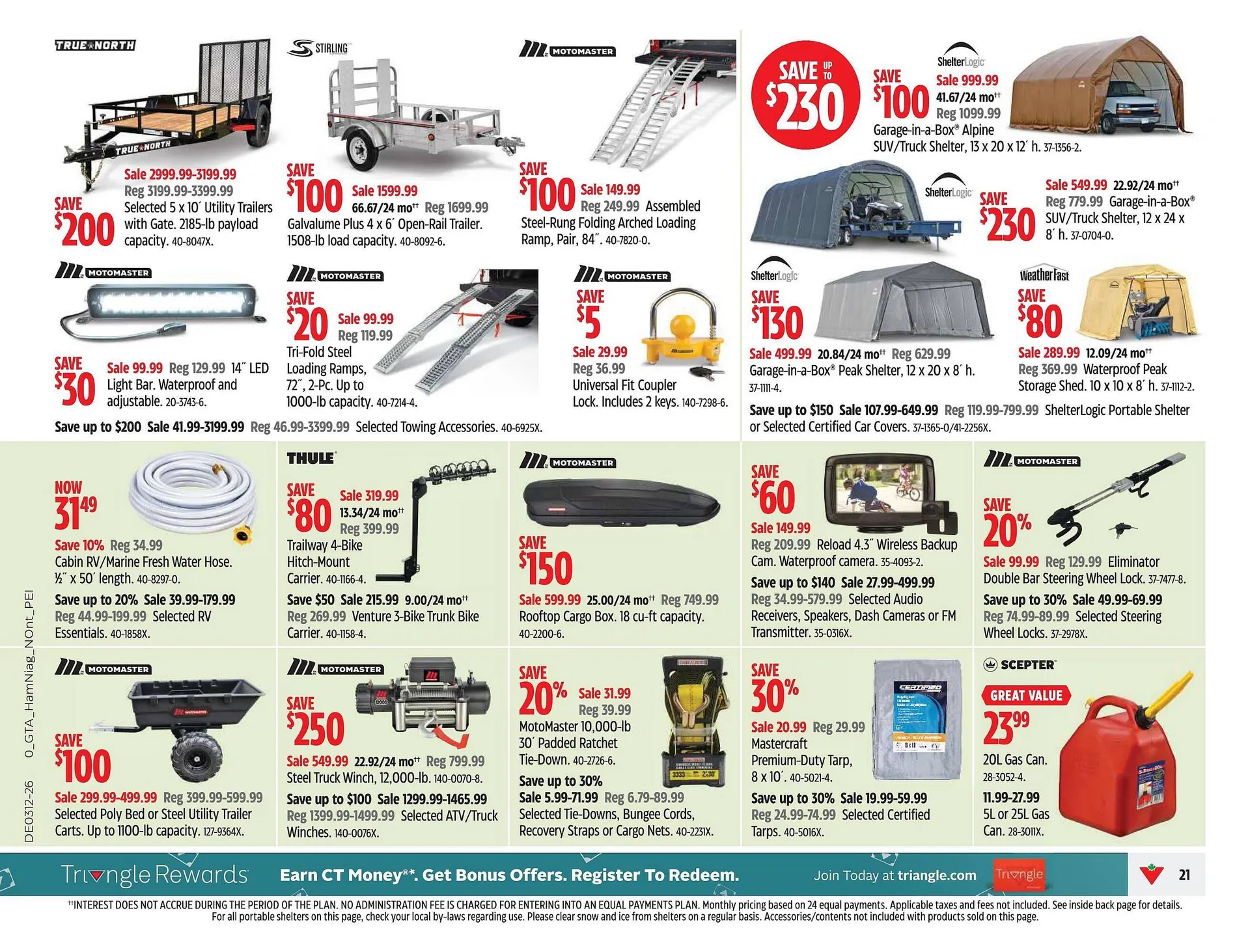 Canadian Tire flyer from March 20 to March 26 2026 - flyer page 21