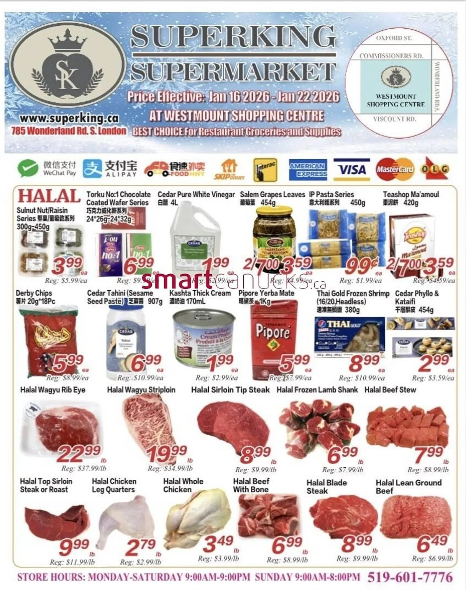Superking Supermarket flyer from January 16 to January 22 2026 - flyer page 1