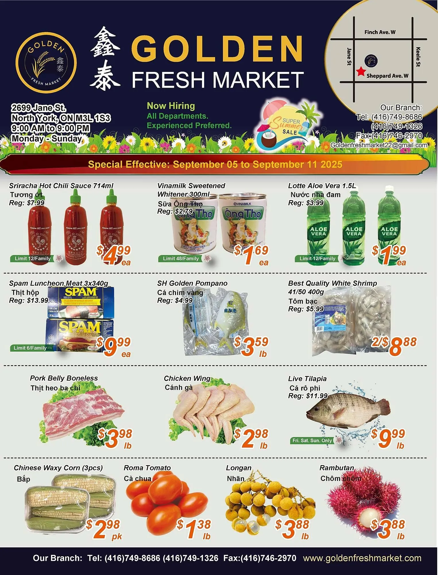Golden Fresh Market flyer from September 5 to September 11 2025 - flyer page 1