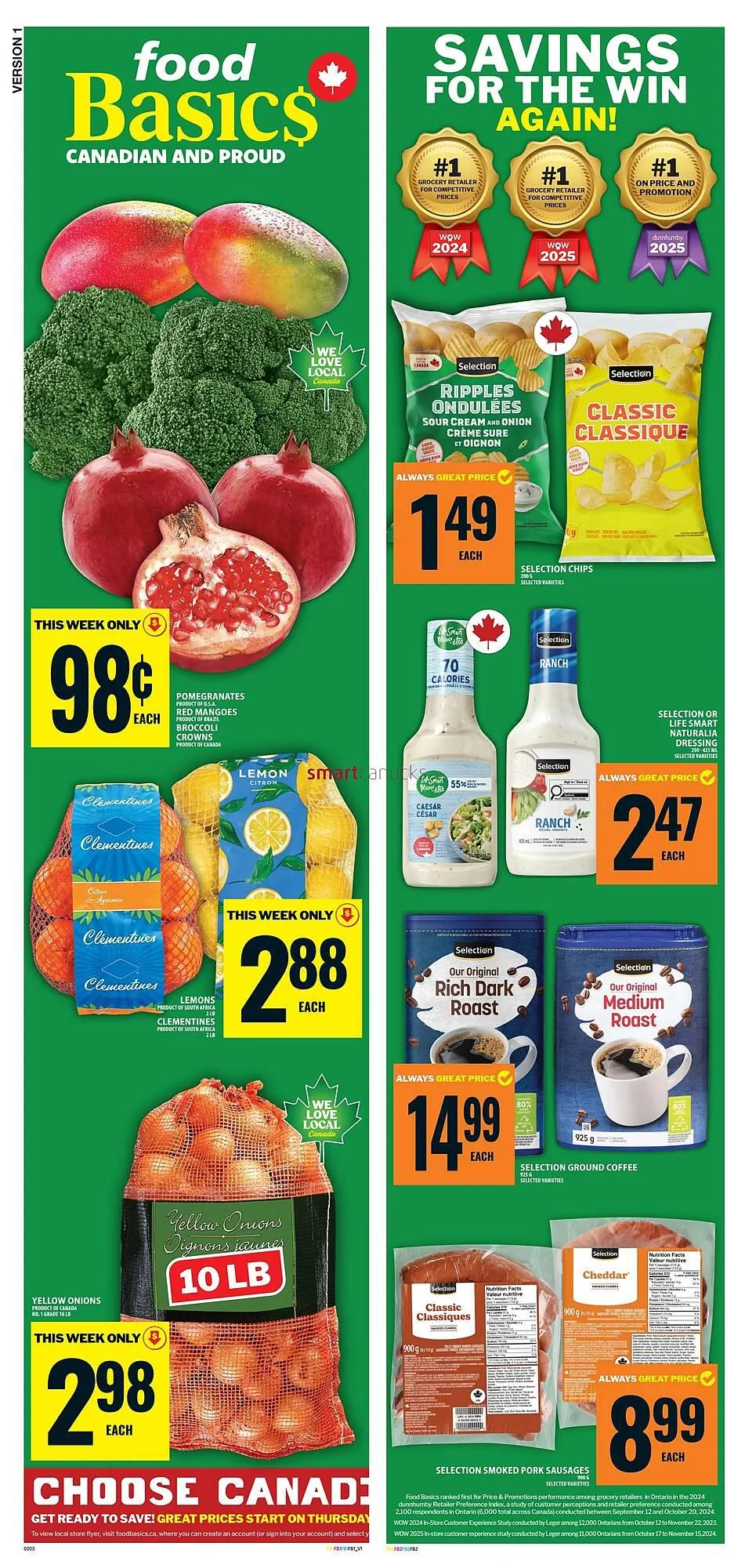Food Basics flyer from November 6 to November 12 2025 - flyer page 2