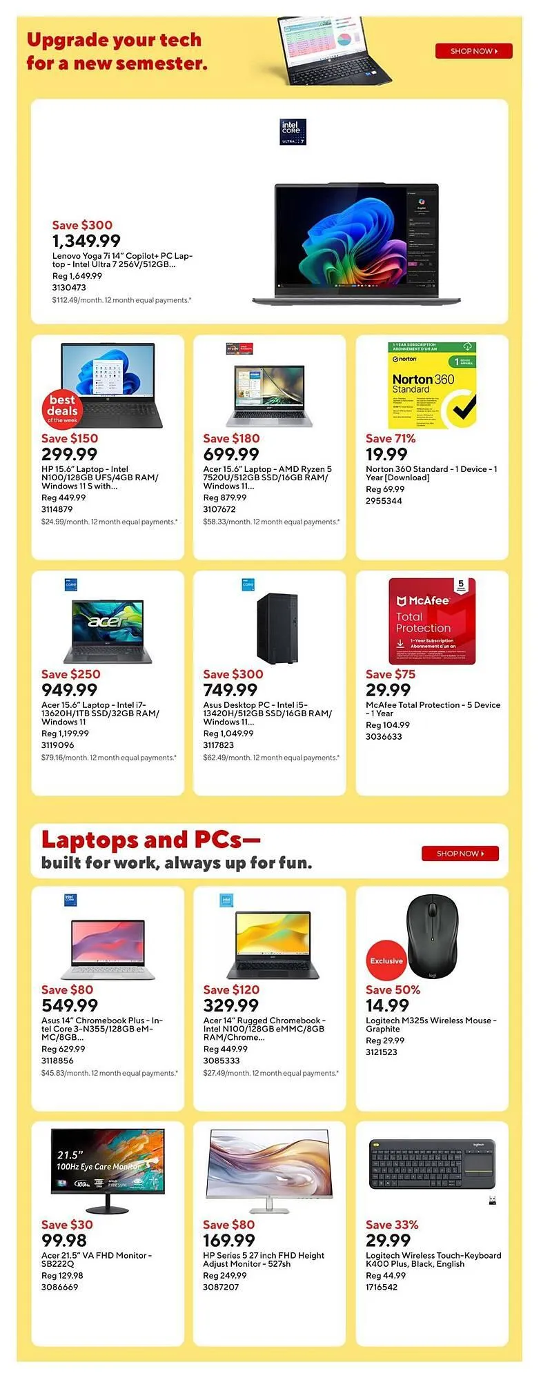 Staples flyer from January 23 to January 30 2026 - flyer page 3