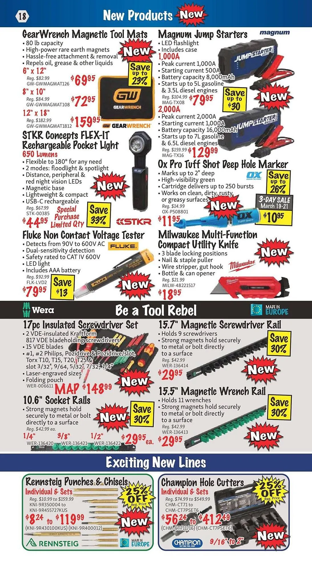 KMS Tools flyer from March 2 to March 16 2026 - flyer page 18