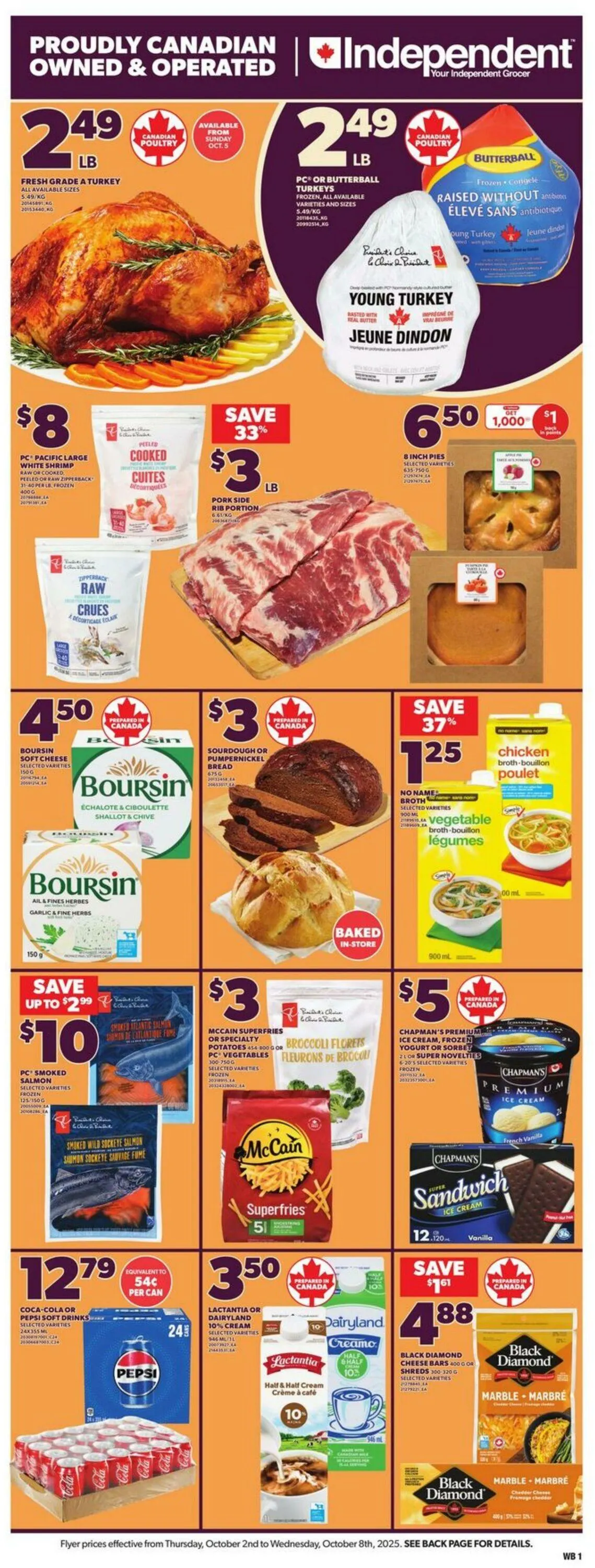 Independent Current flyer from October 2 to October 8 2025 - flyer page 3