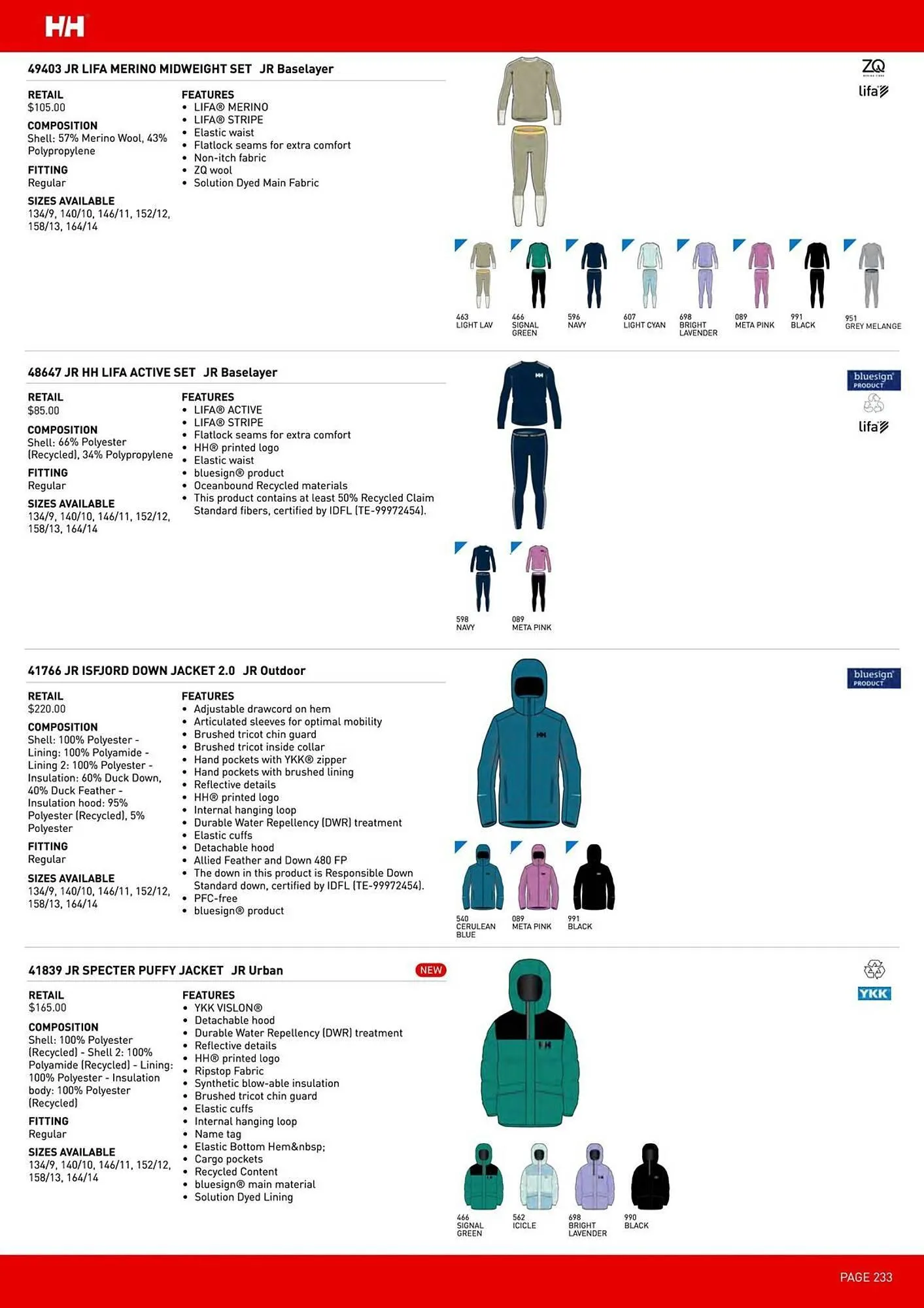 Helly Hansen flyer from September 11 to February 28 2026 - flyer page 233