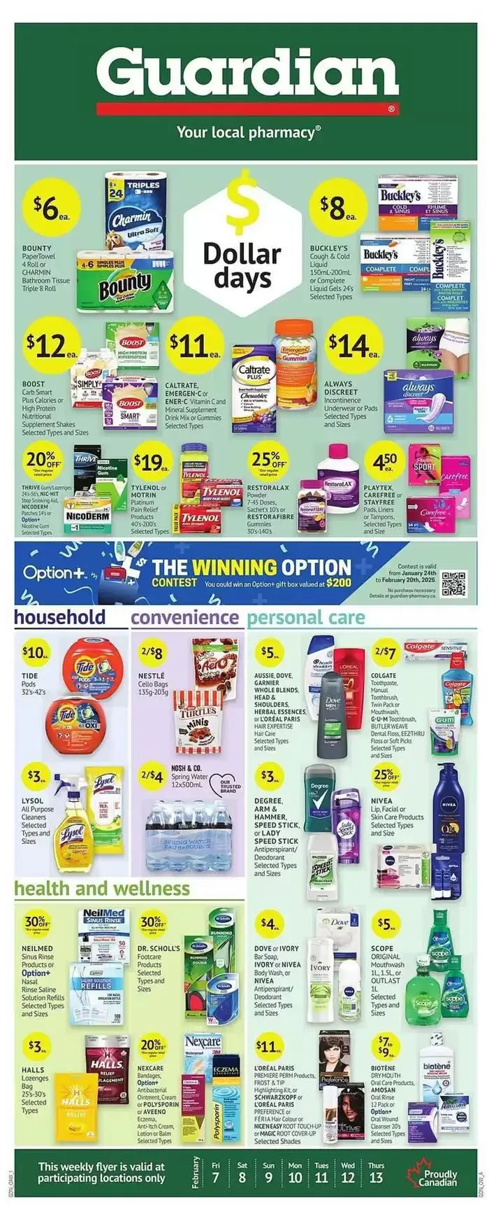 Guardian Pharmacy weekly flyer - 1