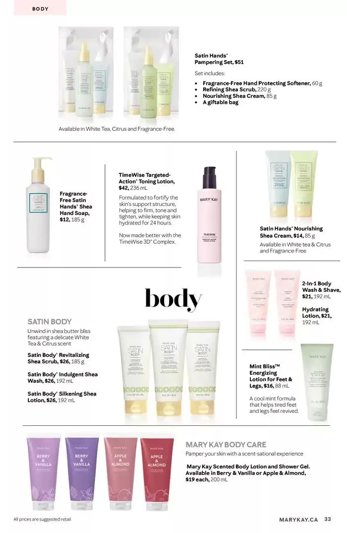 Mary Kay Spring 2025 from February 17 to March 20 2025 - flyer page 33