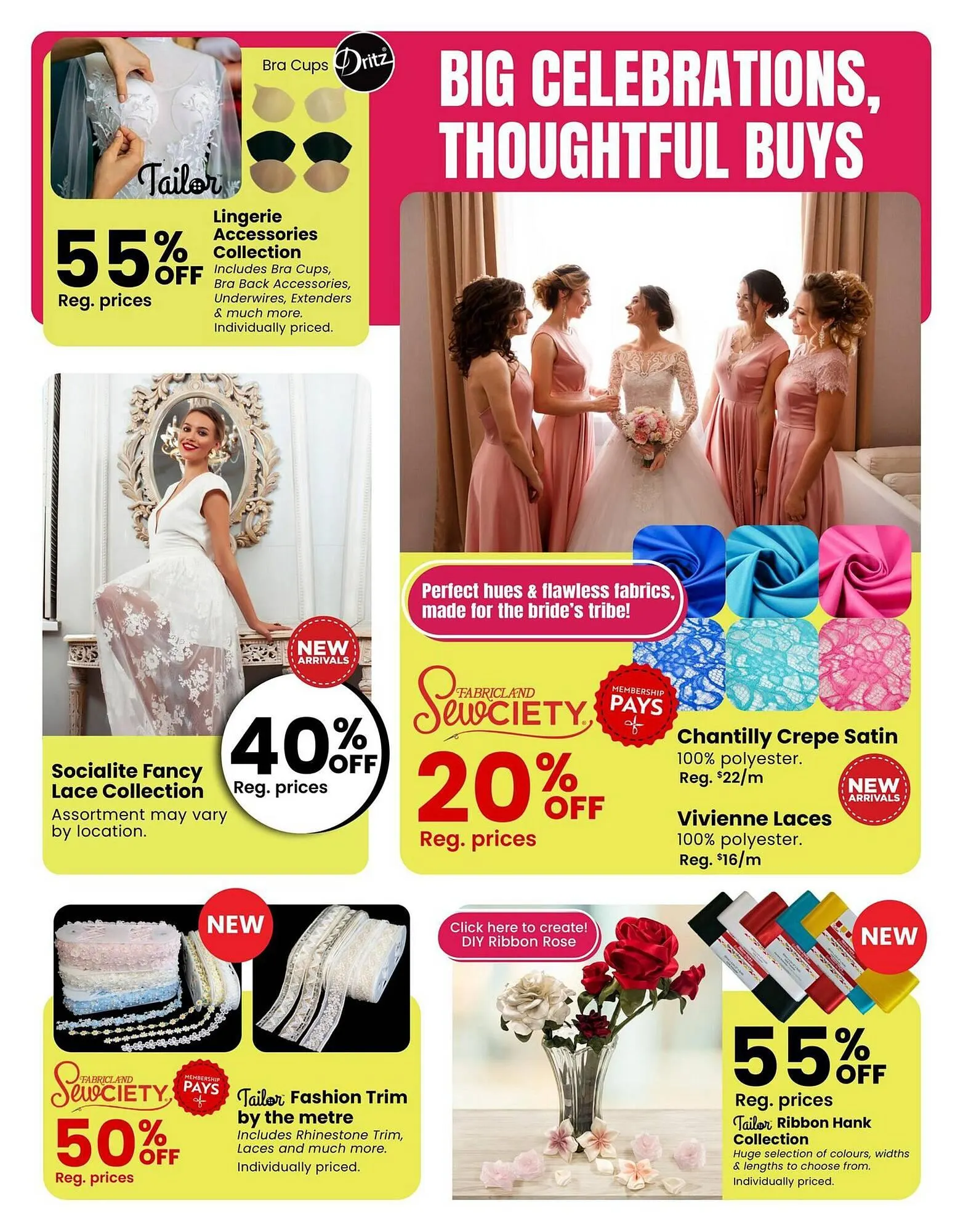 Fabricland flyer from March 1 to March 31 2026 - flyer page 10