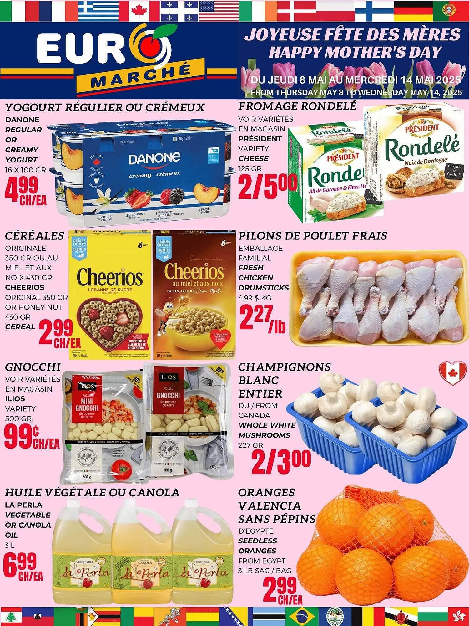 Euromarché flyer from May 8 to May 29 2025 - flyer page 1