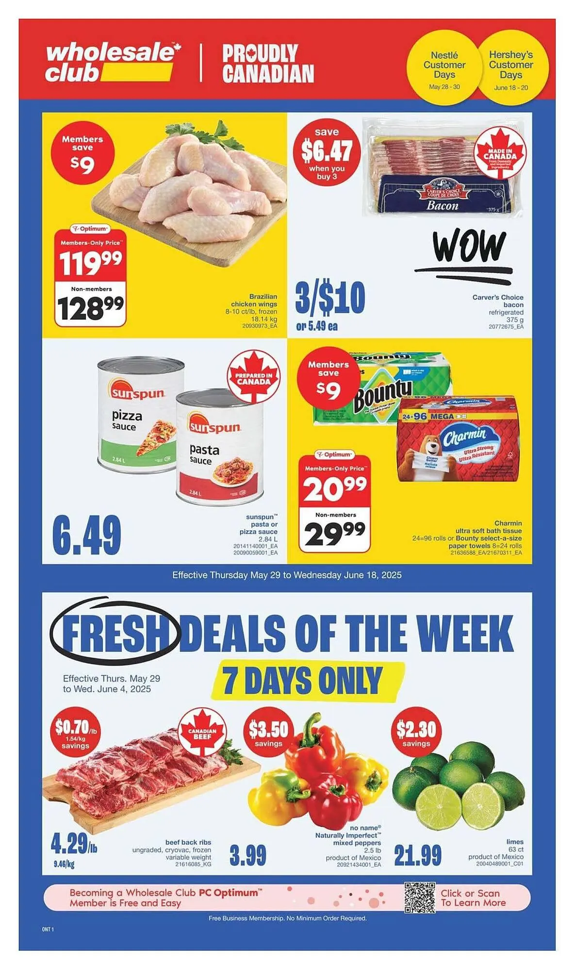 Wholesale Club flyer from May 29 to June 19 2025 - flyer page 1