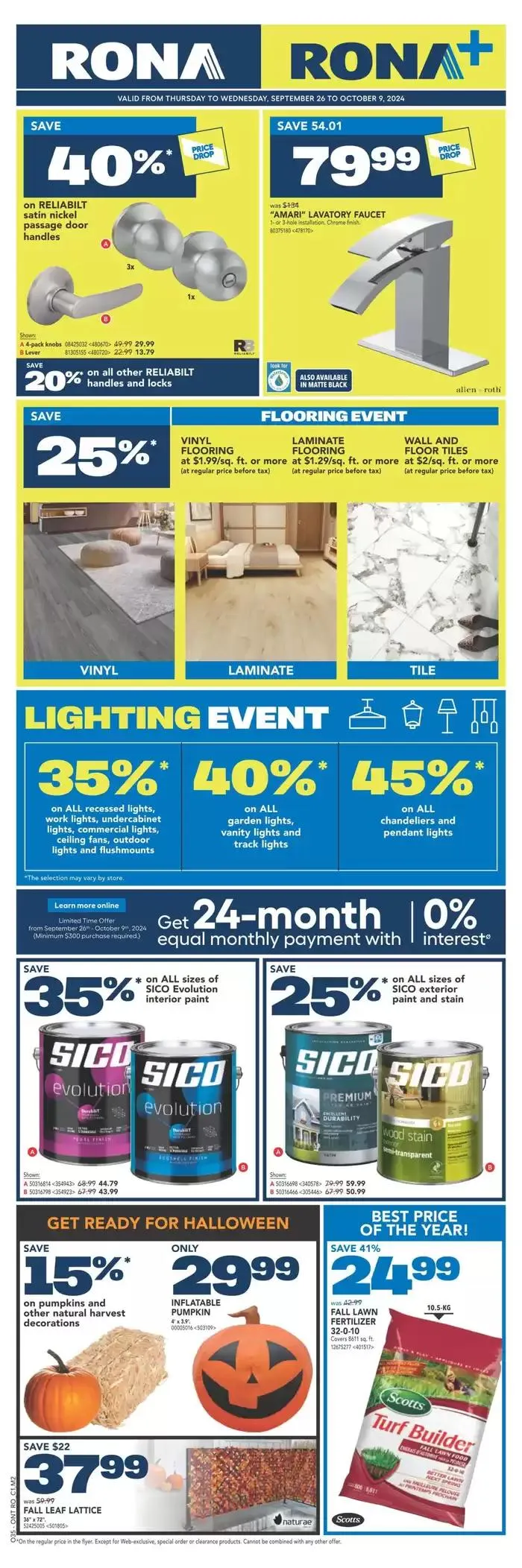 Top deals for all customers from October 3 to October 9 2024 - flyer page 1