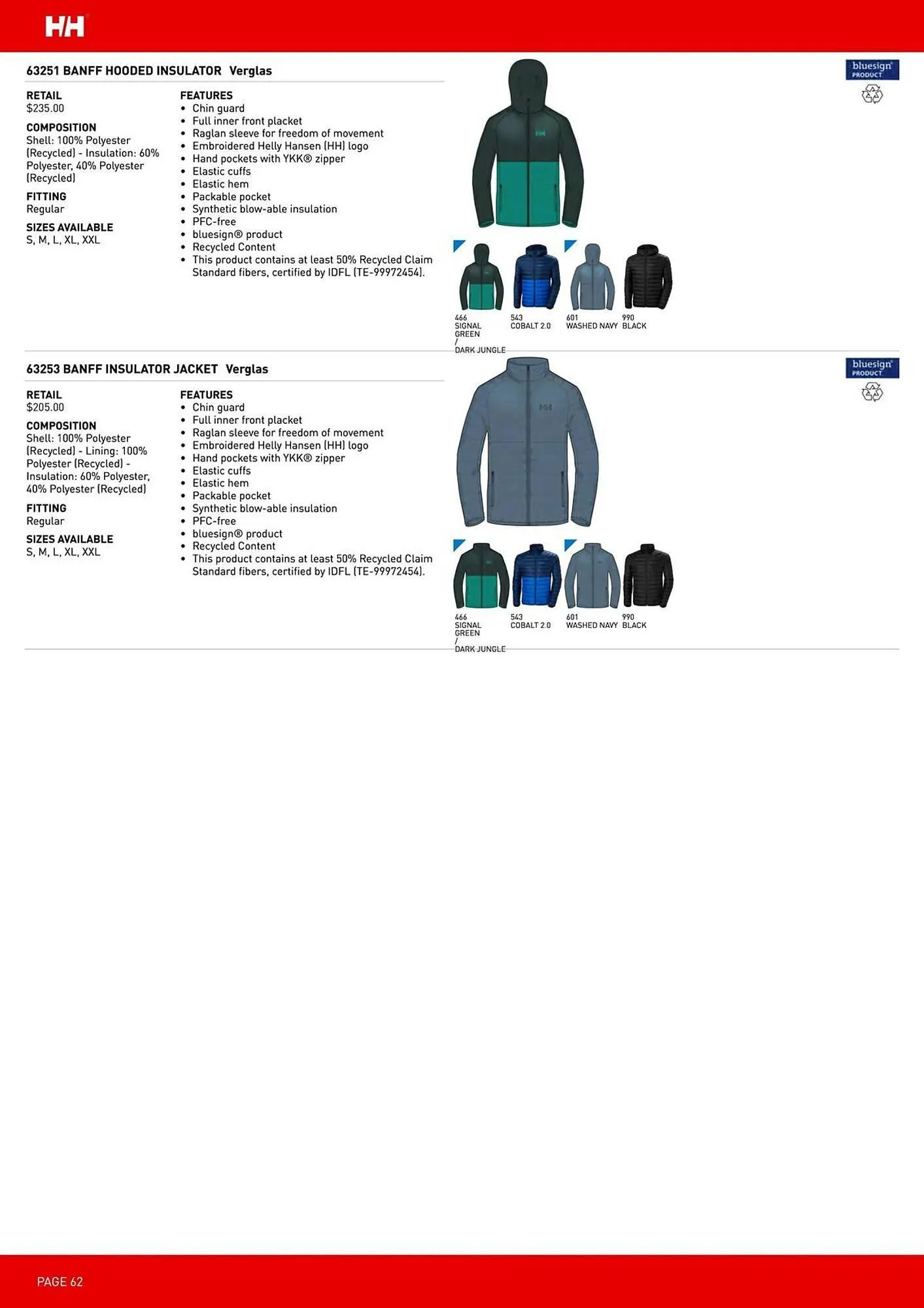 Helly Hansen flyer from September 11 to February 28 2026 - flyer page 62