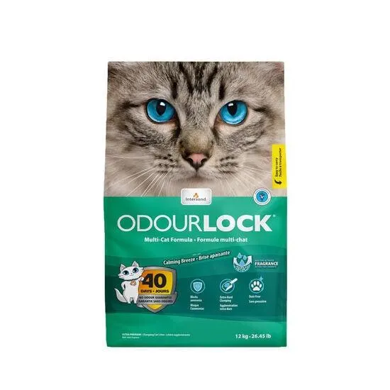 Multicat Litter with Calming Breeze Fragrance, 12 kg