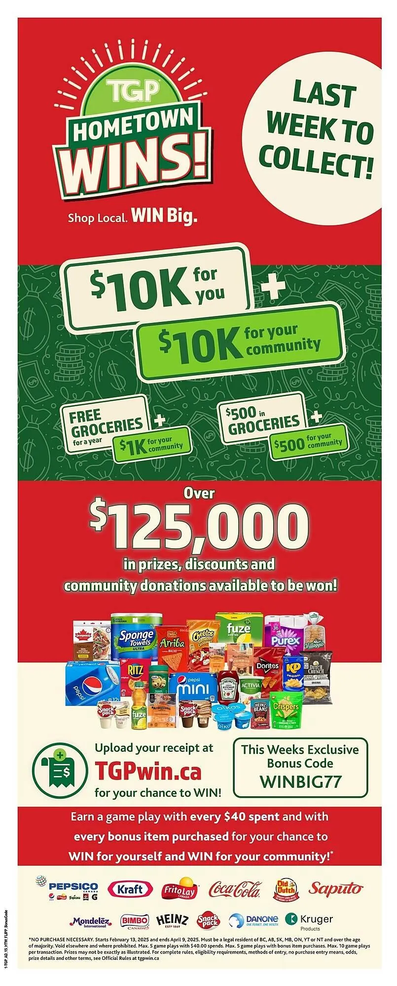 TGP The Grocery People flyer - 1