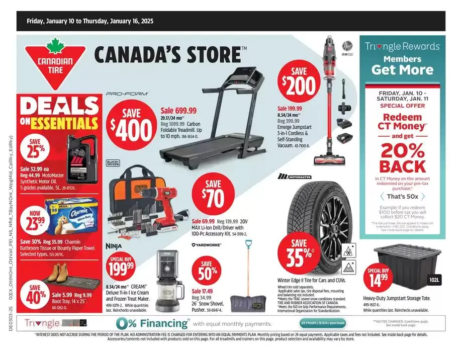 Exclusive deals and bargains from January 10 to January 16 2025 - flyer page 1
