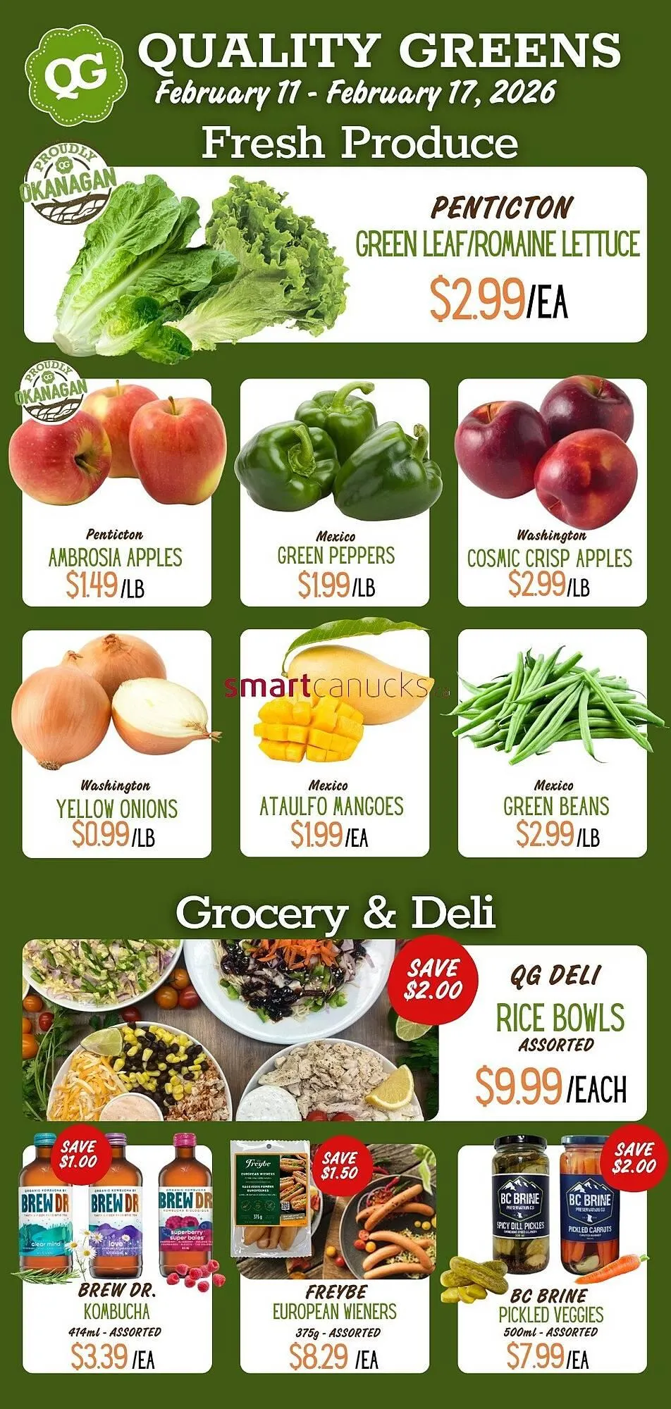 Quality Greens flyer - 1