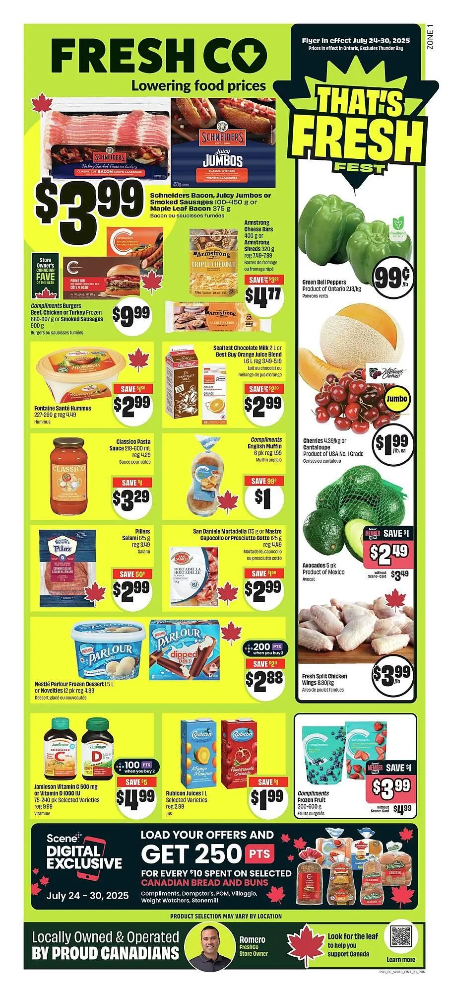 FreshCo flyer from July 25 to August 1 2025 - flyer page 1