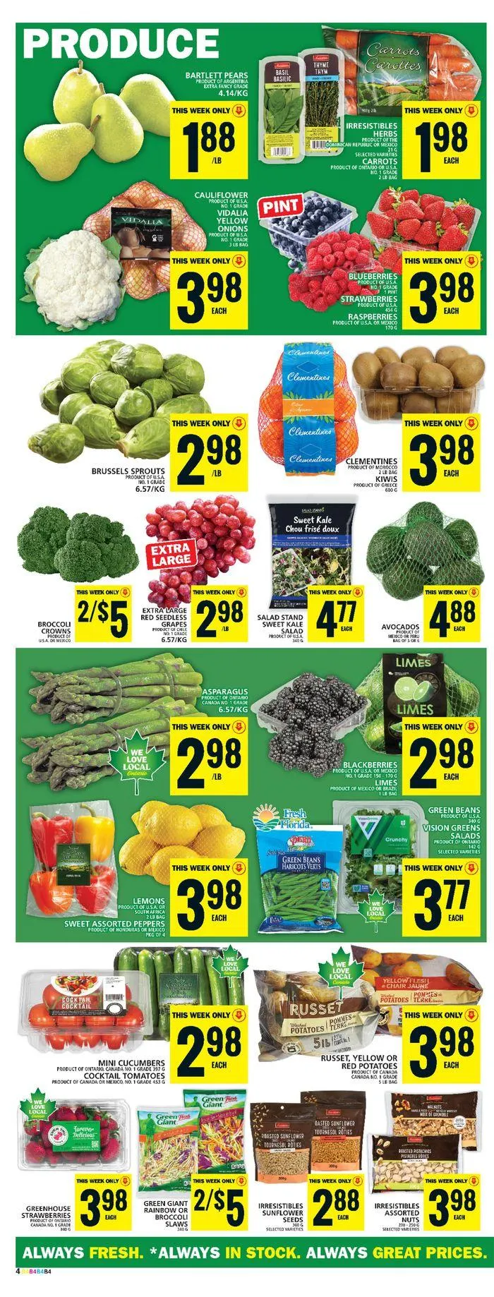 Food Basics weekly flyer from May 30 to June 5 2024 - flyer page 8