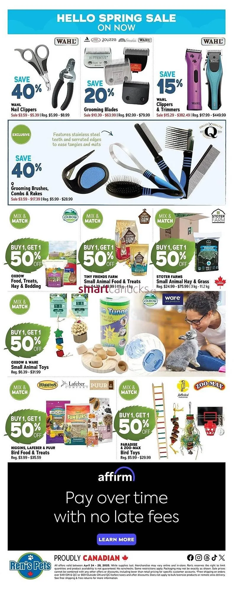 Ren’s Pets Depot flyer from April 21 to May 4 2025 - flyer page 10
