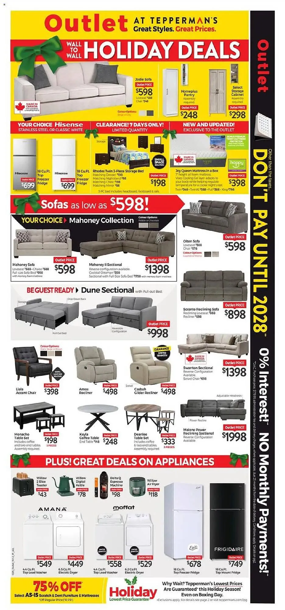 Tepperman's flyer from December 4 to December 11 2025 - flyer page 1