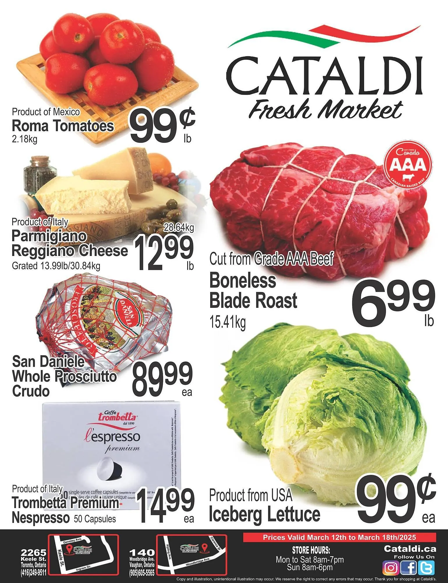 Cataldi Fresh Market flyer - 1