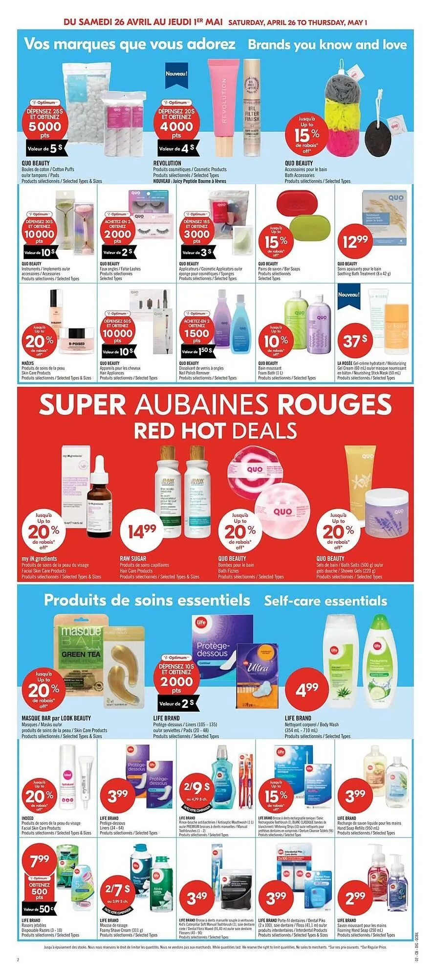 Pharmaprix flyer from April 26 to May 1 2025 - flyer page 11