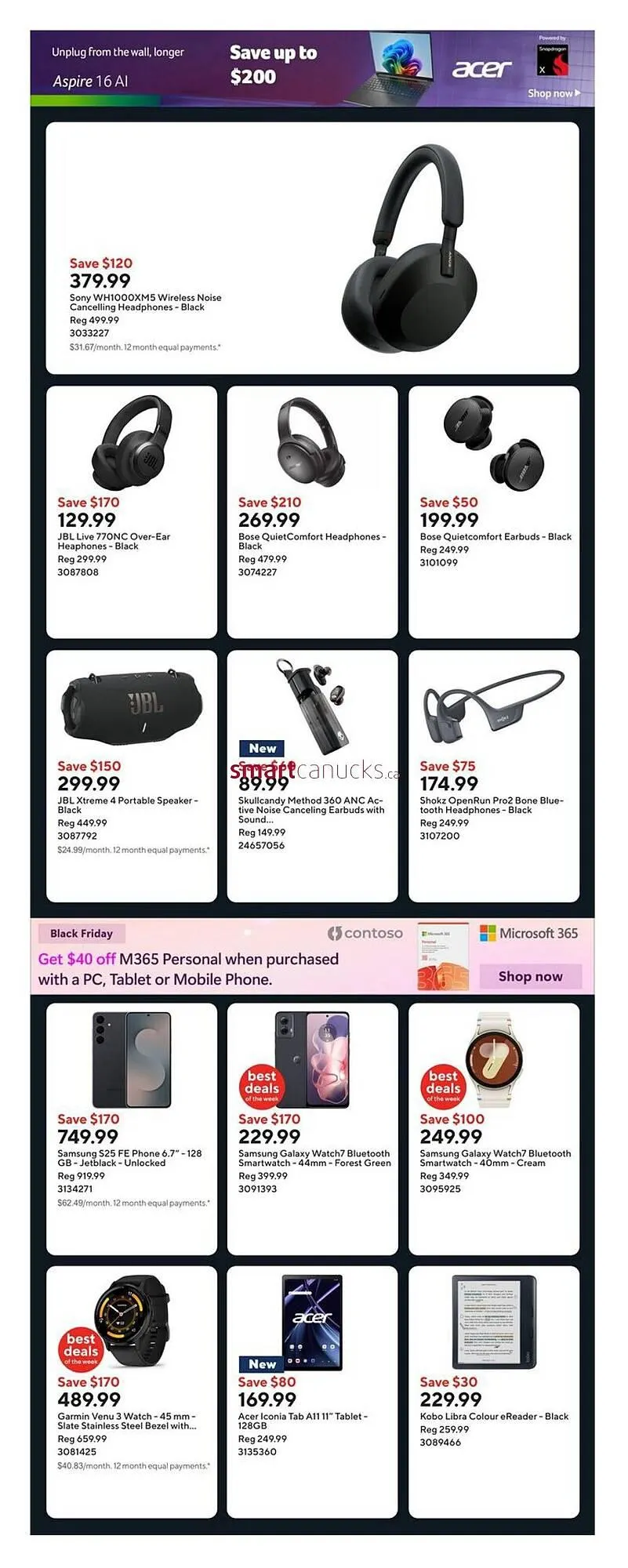 Staples flyer from November 27 to December 3 2025 - flyer page 6