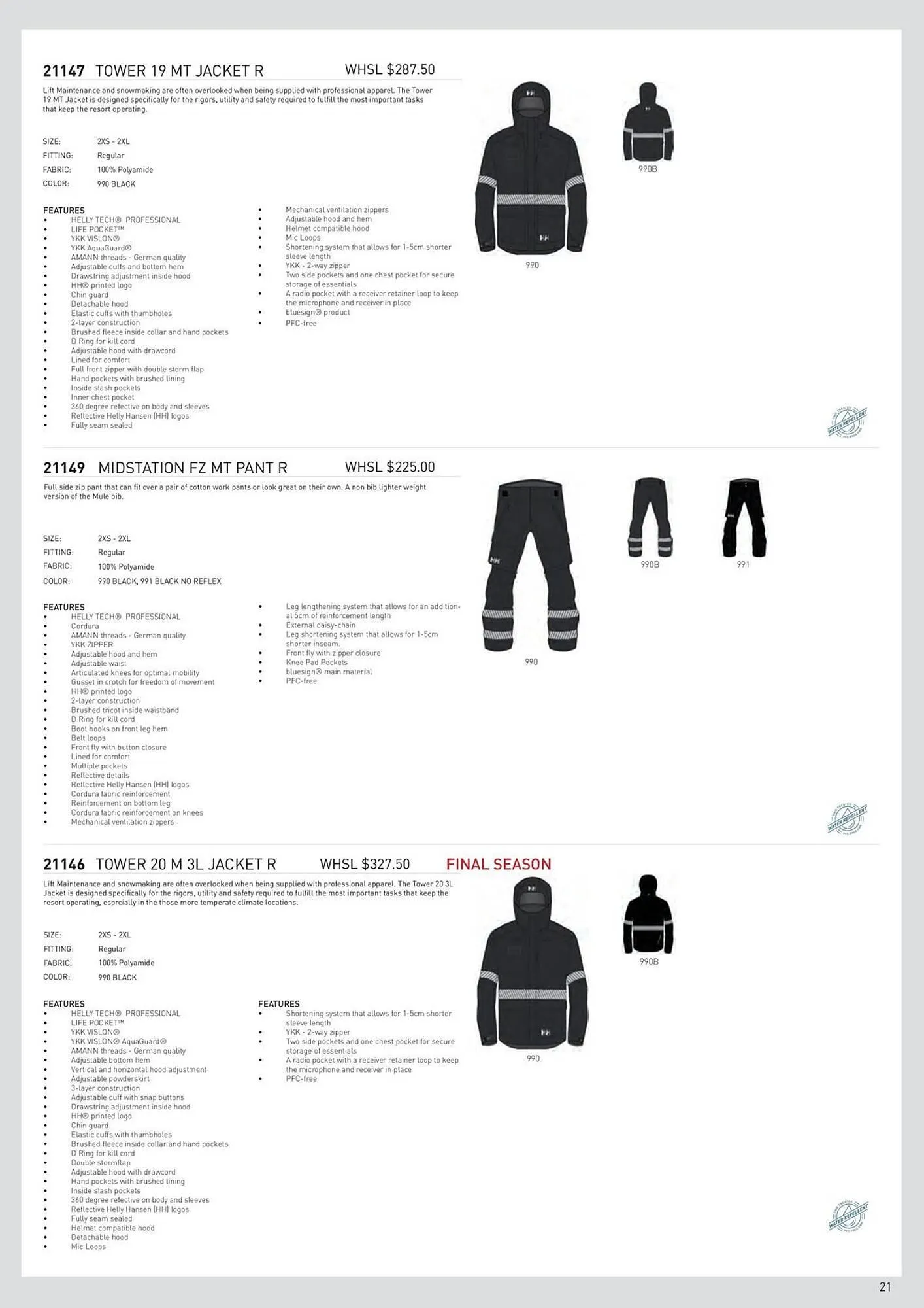 Helly Hansen flyer from September 11 to February 28 2026 - flyer page 21