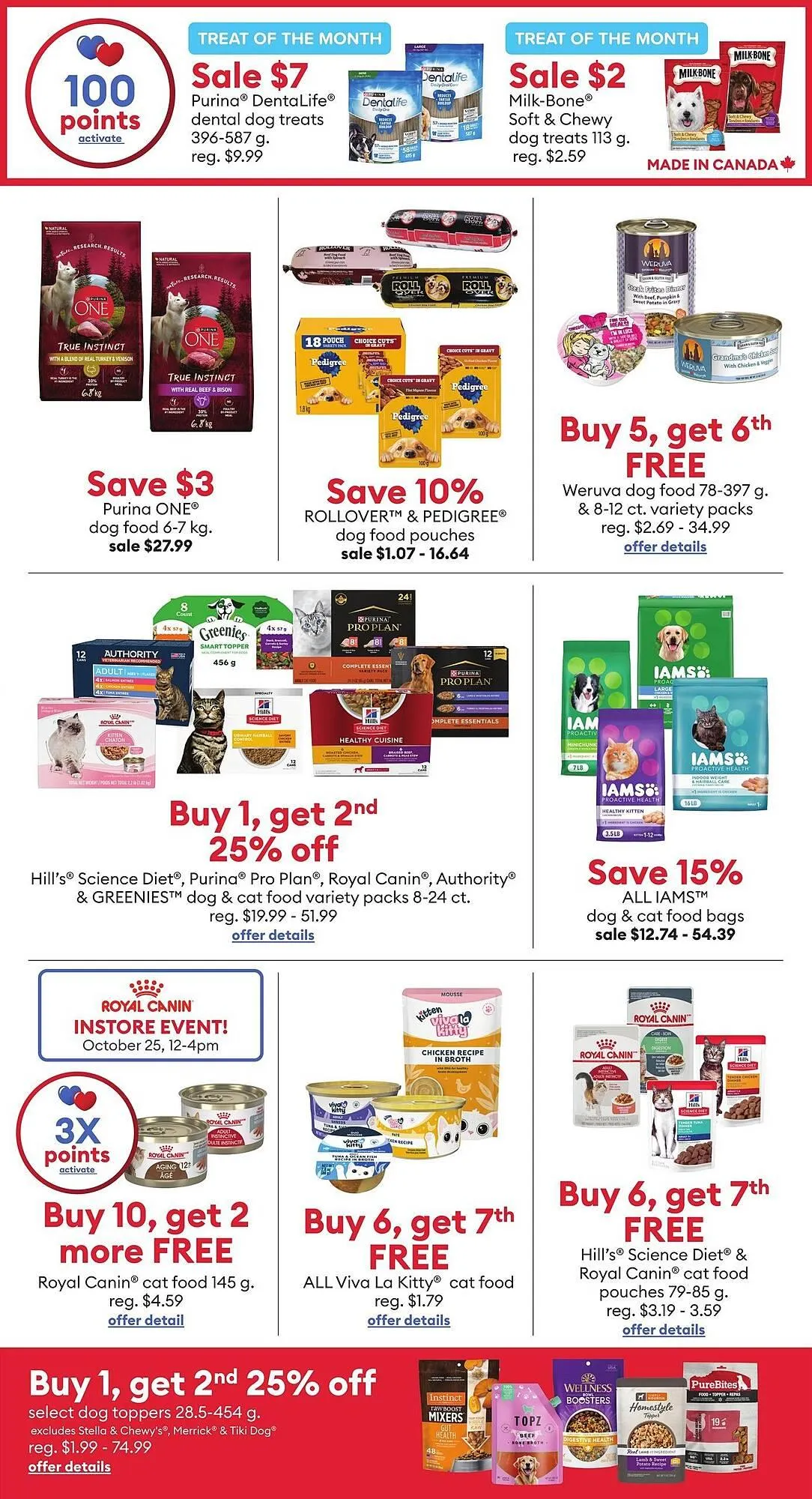 Petsmart flyer from October 5 to October 11 2025 - flyer page 4