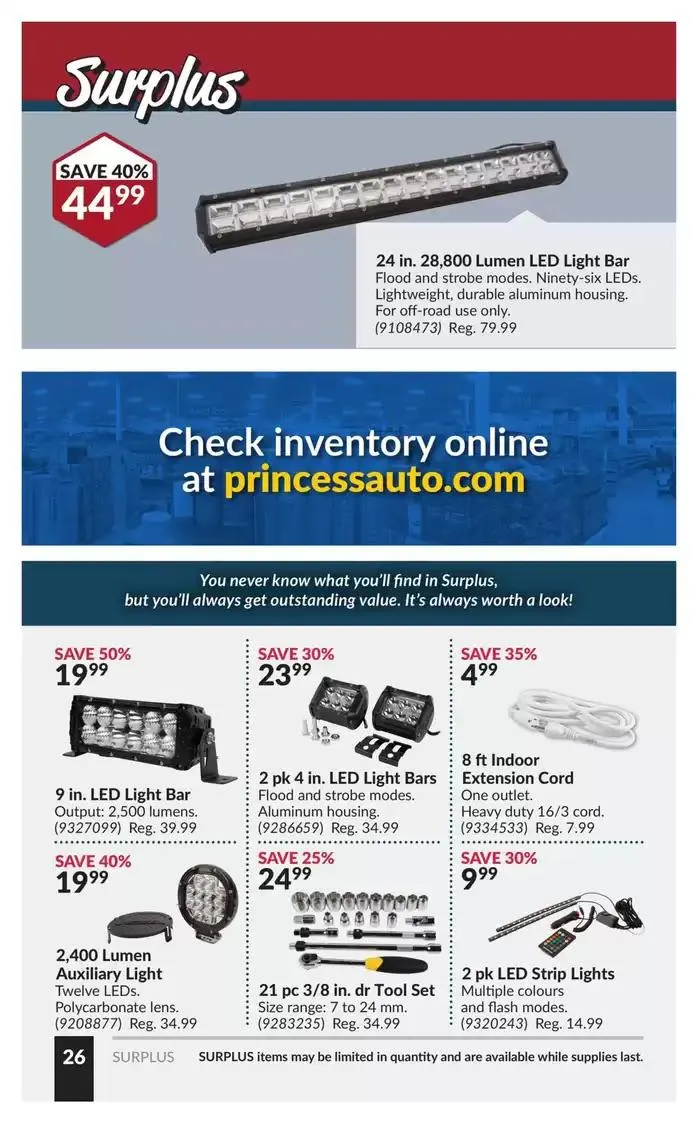 Current bargains and offers from December 31 to January 12 2025 - flyer page 30